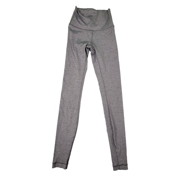 lululemon athletica Pants - Lululemon Womens Leggings Grey Size 2 High Rise